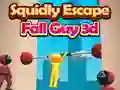 Logħba Squidly Escape Fall Guy 3D onlajn