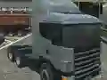 Logħba 18 Wheeler Truck Driving Cargo onlajn