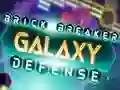 Logħba Brick Breaker Galaxy Defense onlajn