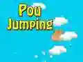 Logħba Pou Jumping onlajn