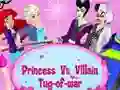 Logħba Princess Vs. Villains Tug-of-war onlajn