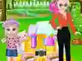 Logħba Princess Family Picnic Day onlajn