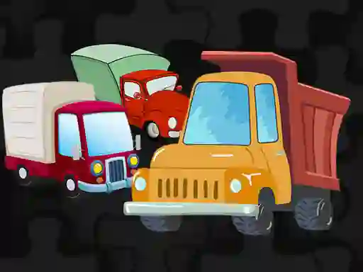 Logħba Cartoon Truck Jigsaw onlajn