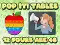 Logħba Pop It  Tables onlajn