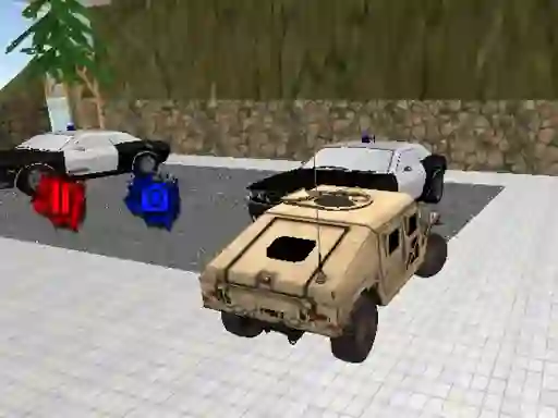 Logħba Police Simulator Transport 2019 onlajn