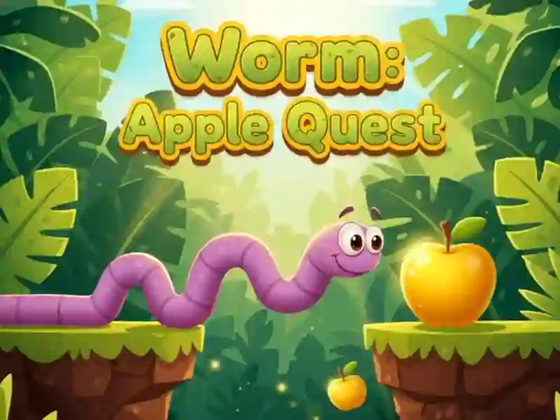 Logħba Worm:  Apple Quest onlajn