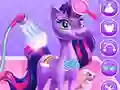 Logħba Magical Unicorn Grooming World onlajn