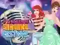 Logħba Princesses Singing Festival onlajn