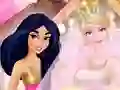 Logħba Princess Pink And Gold Wedding onlajn