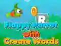 Logħba Flappy Parrot with Create Words onlajn
