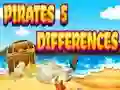 Logħba Pirates 5 differences onlajn