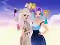Logħba Fashion Showdown Ellie and Villain Quinn onlajn