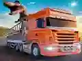 Logħba Animal Zoo Transporter Truck Driving onlajn