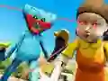 Logħba Poppy Rope: Playtime Squid onlajn