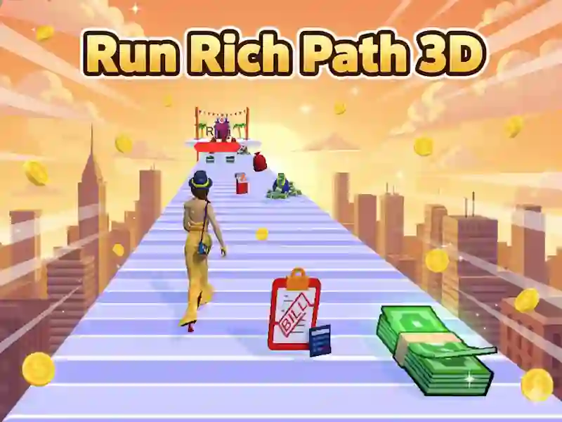 Logħba Run Rich Path 3D onlajn
