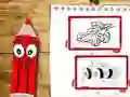 Logħba Back To School Cars Coloring Book onlajn