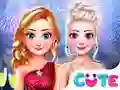 Logħba Frozen Princess New years Eve onlajn