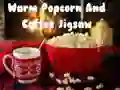 Logħba Warm Popcorn And Coffee Jigsaw onlajn