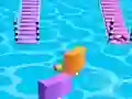 Logħba Bridge Race 3D onlajn