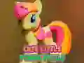 Logħba Cute Little Ponies Puzzle onlajn