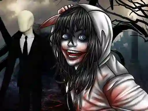 Logħba Jeff The Killer The Hunt For The Slenderman onlajn