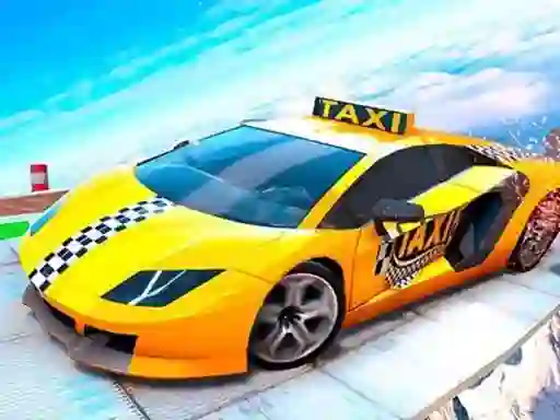 Logħba Real Taxi Car Stunts 3d onlajn