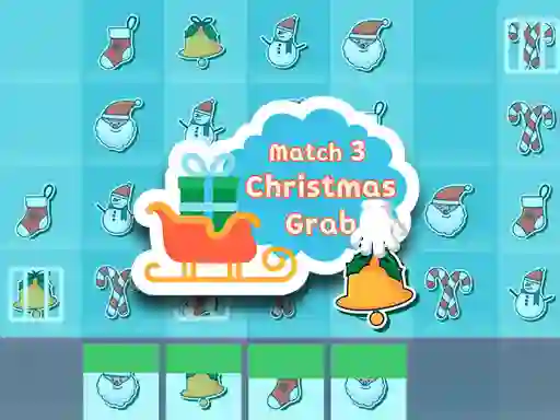Logħba Christmas Grab Match 3 onlajn