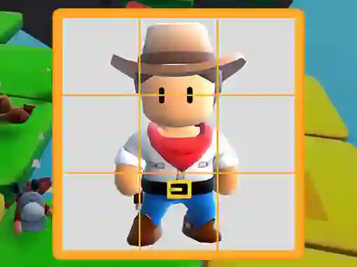 Logħba Stumble Boys Sliding Puzzle onlajn