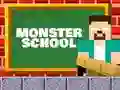 Logħba Monster School: Roller Coaster & Parkour onlajn