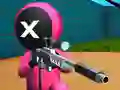 Logħba Squid Game Sniper 3D onlajn