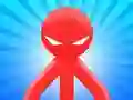 Logħba Red Stickman vs Monster School onlajn