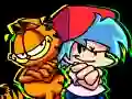 Logħba Funkin' On a Monday with Garfield the cat onlajn