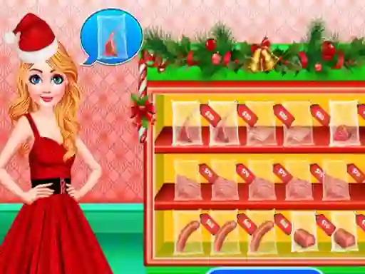 Logħba Princess Christmas Shopping onlajn