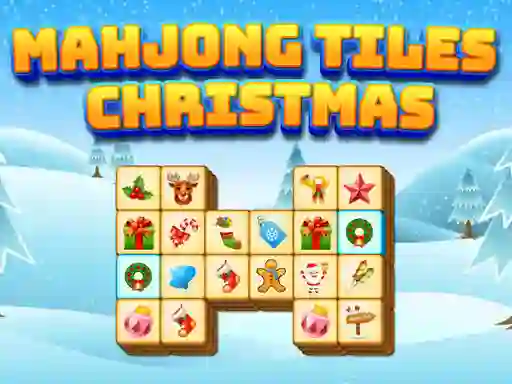 Logħba Mahjong Tiles Christmas onlajn