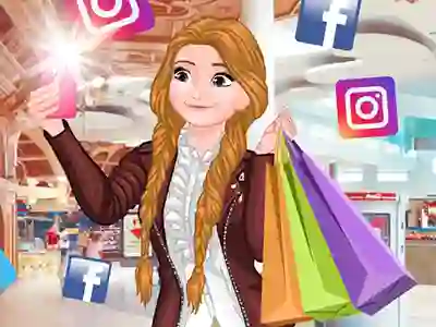 Logħba Princess Social Media Butterfly onlajn