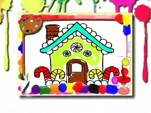 Logħba House Coloring Book onlajn