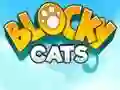Logħba Blocky Cats onlajn