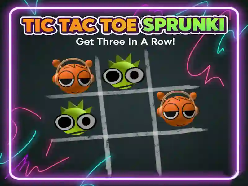 Logħba Tic Tac Toe Sprunki onlajn