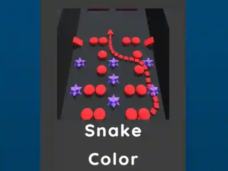 Logħba Snake Color onlajn