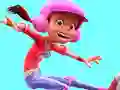 Logħba Mini Beat Power Rockers: Power Skate with Dolores onlajn