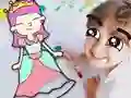 Logħba Coloring Book: Prince And Princess onlajn