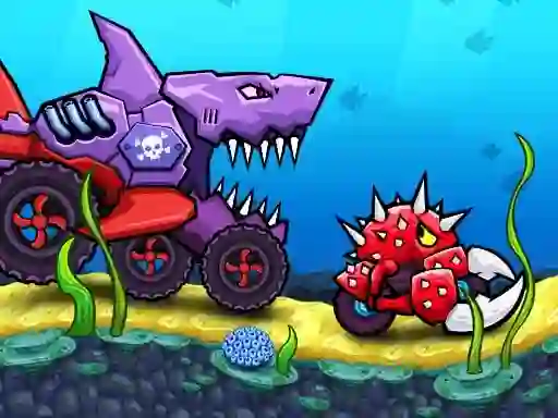 Logħba Car Eats Car: Underwater Adventure onlajn