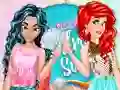 Logħba Jasmine and Ariel Wardrobe Swap onlajn
