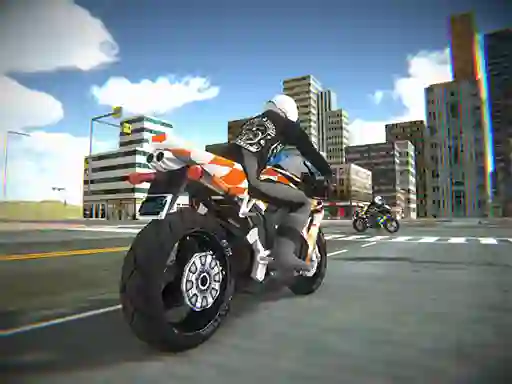 Logħba City Police Bike Simulator onlajn
