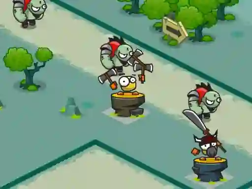 Logħba King Bird Tower Defense onlajn