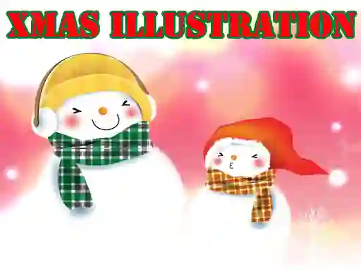 Logħba Xmas Illustration onlajn