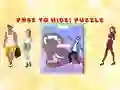 Logħba Pose To Hide Puzzle onlajn