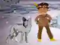 Logħba Tribe Boy And Wolf (conculsion) onlajn
