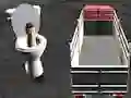 Logħba Truck Simulator Carry Skibidi toilet onlajn