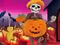 Logħba Pumpkin Skeleton Pair Escape onlajn